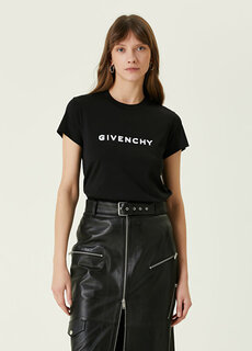 Черная футболка с логотипом Givenchy