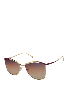 Hm 1385 c 3 женские солнцезащитные очки металлического золотого цвета Hermossa