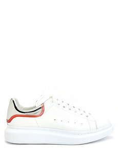 Белые мужские кожаные кроссовки oversize Alexander McQueen