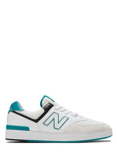 574 бело-зеленые женские кроссовки New Balance