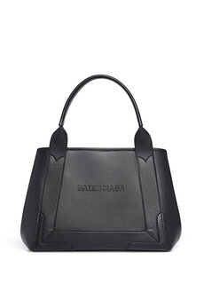 Черная женская кожаная сумка Balenciaga