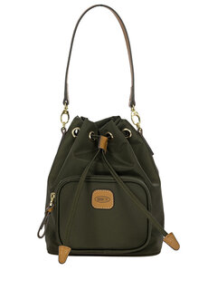 Зеленая сумка через плечо x-bag Bric&apos;s Milano