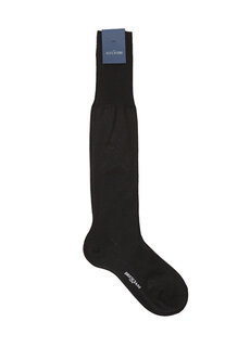 Черные мужские шерстяные носки Bresciani