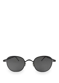 Черные металлические солнцезащитные очки унисекс mai sm Mooshu