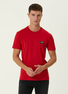 Красная футболка с логотипом Dolce&amp;Gabbana