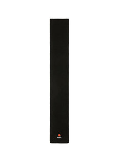 Женский шерстяной шарф с черным логотипом Kenzo