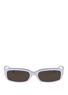 Белые прямоугольные женские солнцезащитные очки burcu esmersoy x hermossa hm 1597 c 4 Hermossa