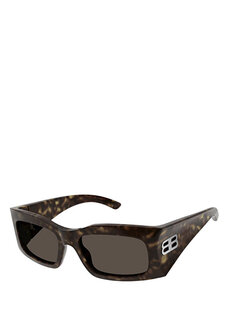 Женские солнцезащитные очки с черепаховым узором Balenciaga