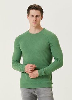 Светлый свитер цвета хаки Denham