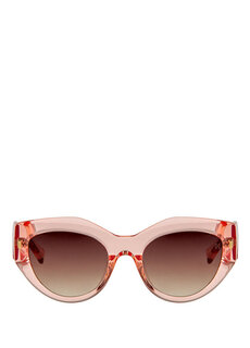 Hm 1537 c 3 женские солнцезащитные очки из розового ацетата «кошачий глаз» Hermossa