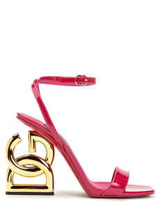 Розовые женские кожаные сандалии continuative Dolce&amp;Gabbana