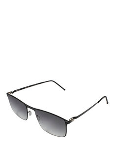 Черные металлические солнцезащитные очки унисекс plato sm Mooshu