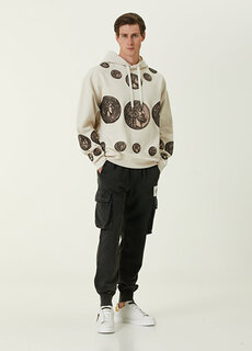 Спортивные брюки карго антрацитового цвета re-edition Dolce&amp;Gabbana