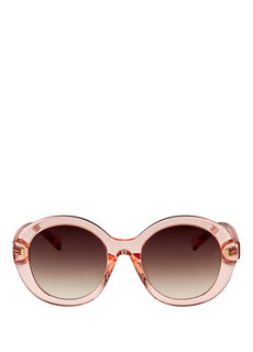 Hm 1546 c 3 круглые женские солнцезащитные очки из розового ацетата Hermossa