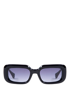 Capsule hera 6699 1 прямоугольные женские солнцезащитные очки черного золота Gigi Studios