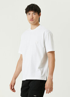 Белая футболка с нашивками Solid Homme