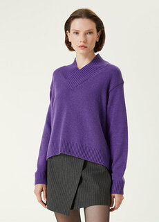 Фиолетовый свитер Academia