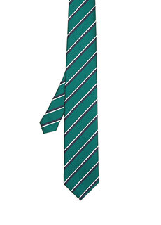 Зеленый полосатый галстук Beymen