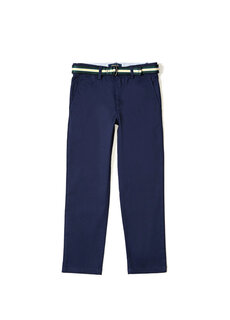 Темно-синие брюки для мальчика с поясом Polo Ralph Lauren