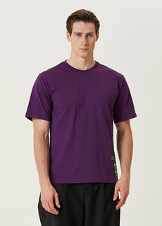 Фиолетовая футболка свободного кроя Les Benjamins