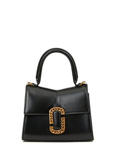 St marc mini черная женская кожаная сумка через плечо Marc Jacobs