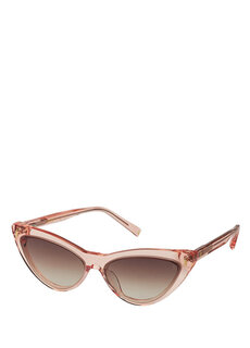 Женские солнцезащитные очки burcu esmersoy x hermossa hm 1529 c 7 розового цвета из ацетата Hermossa