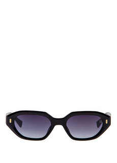 Черные женские солнцезащитные очки burcu esmersoy x hermossa hm 1539 c 1 с геометрическим рисунком Hermossa