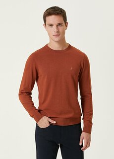 Оранжевый базовый свитер Beymen