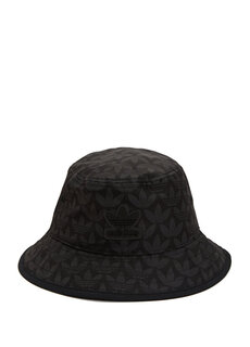 Черная женская шляпа с логотипом Adidas