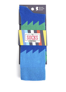 Мужские носки с цветными блоками The Socks Company