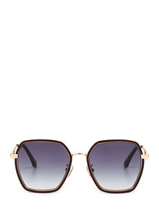 Bc 1268 c 3 женские солнцезащитные очки с геометрическим рисунком розового золота Blancia Milano