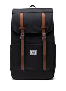 Черный женский рюкзак с логотипом retreat Herschel