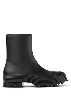 Черные мужские кожаные ботинки traktori Camper Lab