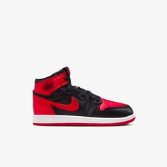 Кроссовки 1 Retro High OG &apos;Satin Bred&apos; (PS) Jordan, красный