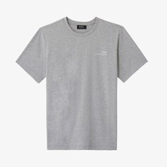 Футболка Item T-Shirt &apos;Grey&apos; A.P.C., серый