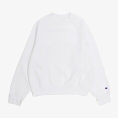 Толстовка Minimal Reverse Weave Sweatshirt &apos;White&apos; (W) Champion, белый