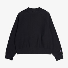 Толстовка Minimal Reverse Weave Sweatshirt &apos;Black&apos; (W) Champion, черный