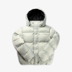 Пуховик Ruzna Puffer Jacket &apos;Metal Grey&apos; Daily Paper, серый