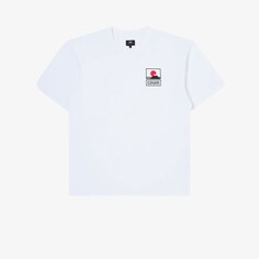 Футболка Sunset On Mt Fuji T-Shirt &apos;White Garment Washed&apos; Edwin Jeans, белый