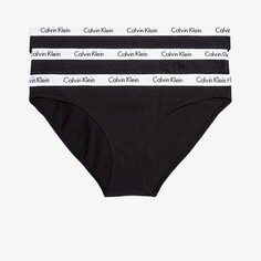 Трусики-бикини, 3 шт., черные Calvin Klein