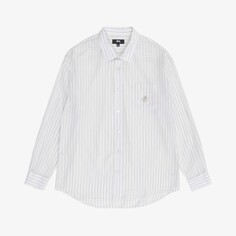 Рубашка Light Weight Classic Shirt &apos;White&apos; Stussy, белый