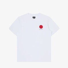 Футболка Japanese Sun T-Shirt &apos;White&apos; Edwin Jeans, белый