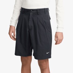 Шорты Nike Life Pleated Chino Shorts &apos;Black&apos; Nike, черный