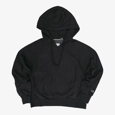 Толстовка Hooded Sweatshirt &apos;Black&apos; (W) Champion, черный