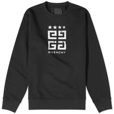 Свитшот Givenchy 4G Stamp Logo, черный