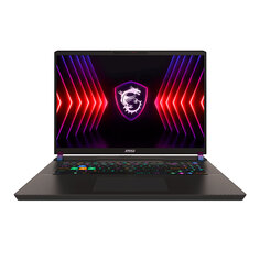 Ноутбук MSI Titan 17 HX, 2024, 17&quot; QHD+, 32Гб/1ТБ, i9-14900HX, RTX4060, чёрный, английская клавиатура