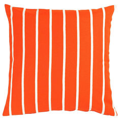 Наволочка Ikea Nickfibbla, 50*50 см, оранжевый/белый