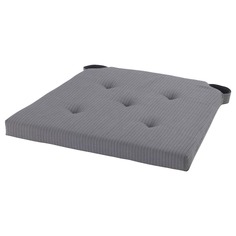 Подушка для стула Ikea Justina, 42/35x40x4 см, серый