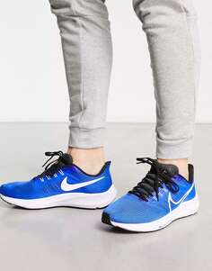 Синие и белые кроссовки Nike Air Zoom Pegasus 39