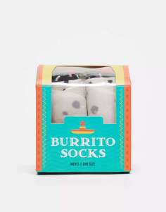 Orrsum Sock Company 1 упаковка носков с буррито в подарочной упаковке